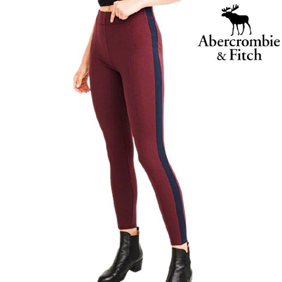 Abercrombie & Fitch Pants - Abercrombie & Fitch  Women's Side Stripe Sports Leggings